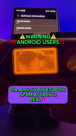 Flipper Zero Bluetooth Spamming Android! #flipperzero #flipperzerohacking #android #androidhacks #hackertools #hacker #hacktheworld 