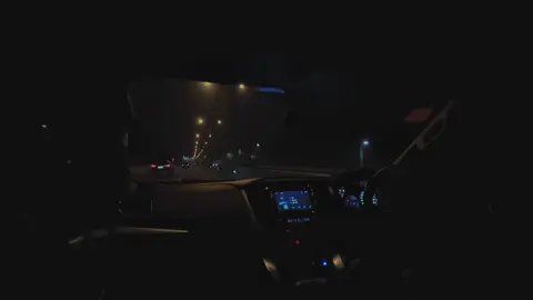 cruise in the night #momo #fyp #pajerosport 