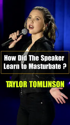 Taylor Tomlinson: Learn to Masturbate || Taylor Tomlinsion: Look At You #standup #standupcomedy #taylortomlinsion #standupcomedian