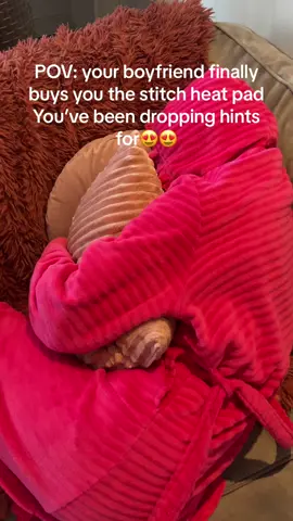 Your favorite disney character helps reduce your anxiety😌 #disney #disneymagic #heatpad #anxiety #stitch #foryou 