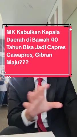 #mahkamahkonstitusi #mk #gugatanusia #capres #cawapres 