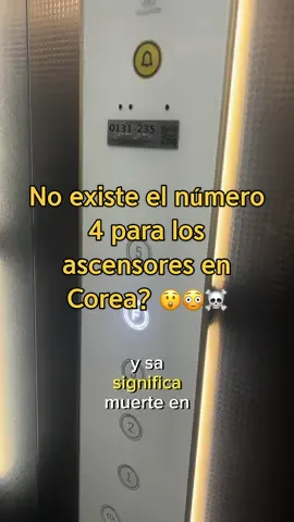 No lo sabían verdad? Ponen F de Four en inglés para evitar decir Sa de 4 en coreano. Esto no se ve en todos los elevadores, pero si en muchos. Esto es súper loco pero es que en estos países asiáticos son muy supersticiosos, incluso he escuchado que evitan el número 4 al final de los números de las placas de carros. Y Uds han escuchado otro caso similar?  #corea #latino #korea  #content #asia #coreadelsur #korean #Love  #southkorea ##dramas #cute  #travel #interesting #facts #reallife #wanderlust #couplevideos #seoul #busan #한국 #유트브 #reel #instagram #tiktok #viral #content 