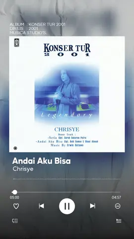 Chrisye - Andai Aku Bisa                                    #kasetpita #videolirik #liriklagu #titokmusic #chrisye #andaiakubisa 