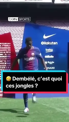 🤣 On n'oubliera jamais la présentation de Dembélé au Barça ! #football #soccer #dembele #ousmanedembélé #dembélé #fail #fails #skills #campnou #barça #fcbarcelona #barcelona #barcelona #fcb #fun #funny #viral