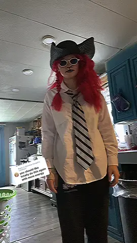Replying to @Brendon Raught did this as foxy he is not finished so ya #foxy #foxycosplay #cosplay #funny 