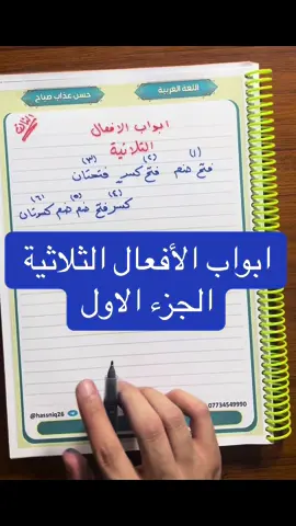 #ثالث_متوسط #ثالثيون #الميزان_الصرفي #قواعد_اللغة_العربية #ثالثيون_نحو_المجد #وزاريات_مرشحات_الثالث_متوسط #وزاريات_العربي_ثالث_متوسط #ثالثيون_2023 