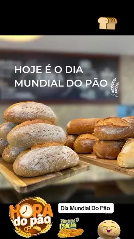 #DiaMundialDoPão 🍞 🥐 🥯 🥖 