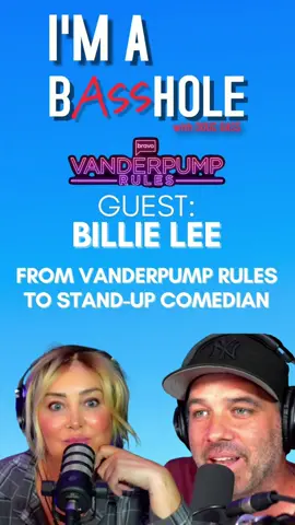 @Billie Lee on the Basshole Show from @Vanderpump Rules. We have a great interview about comedy and reality TV. #billielee #vanderpumprules #standupcomedy #scandoval #transisbeautiful #transgender 