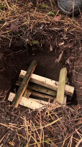 Dakota hearth🔥 A smaller diameter pit will help reduce the amount of firewood and avoid unnecessary heat loss. If the second hole is made in the direction of the wind, the hearth will burn more. Such a fire is easy to extinguish with excavated earth. #camping #survival #bushcraft #Outdoors #marusya #shiklina #cooking Dangerous! Do not repeat! Do not attempt to replicate this without the proper instruction and expertise! This video was created solely for educational purposes, all activities were conducted by specialists with the necessary safety measures in place.