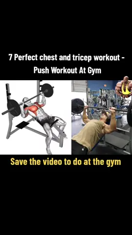 @GymMonster  7 Perfect chest and tricep workout - Push Workout At Gym #academia #treino #gymmotivation #bodybilding #Fitness #workout #exercise #gym #GymTok #maromba 