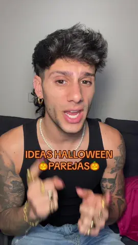 Ideas Halloween en pareja🎃🦇 #outfit #halloween #disfraz #pareja #couple #greenscreen 