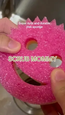 Scrub Mommy Dual Scrubber!🧽 #scrubmommy  #sponge #kitchenfinds #fyp 