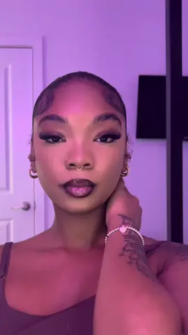 finally mastered my makeup routine 💕 #fyp #foryou #naturalbeat #blackgirlmakeup