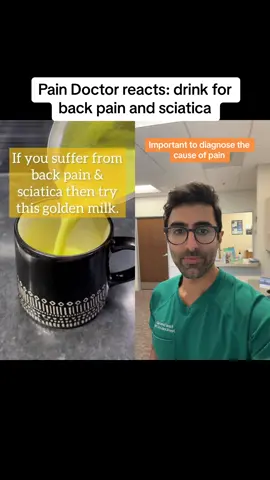 #duet with @Ariba’s foodmood Adding natural anti inflammatory options can help reduce your medication requirement.  Important to implement a multimodal treatment plan which includes medications, anti inflammatory supplements, physical therapy, and injections/surgery if pain is intolerable.  Discuss with your pain doctor if this is a good option for you 🫡 #backpain #backpainrelief #sciatica #sciaticarelief 