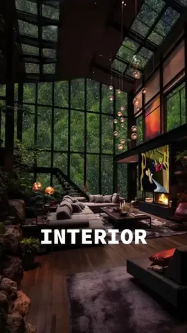 These windows are PERFECTION! Love the look of the outside inside especially when it storm!!! 🤩 save this if you love the floor to ceiling look and wan to use as home inspo #homedecor #interiordesign #tomandjerry #tv #tvshow #firepla #blackandwoodfurniture #storm #rain #natural #floortoceilinglook #foryou #peaceful #healing #naturelover #autumn #autumnvibes #autumnaesthetic #windowhome #makingahouseahome                          CC:@WorldOfHappy 
