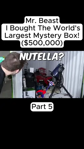 Mr. Beast I Bought The World's Largest Mystery Box! ($500,000) Part 5 #fyp #mrbeastchallenge #mrbeast #insane #box #foryou #foru #money #mystery