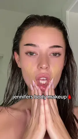 jennifers body makeup🩸 #jennifersbodymakeup #halloweenmakeup 