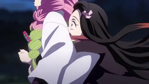 Nezuko Hugs #nezuko #nezukokamado   #demonslayer #kny #anime #tanjiro #mitsuri #compilation
