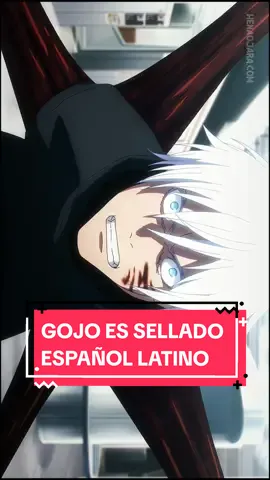 | SATORU GOJO ES SELLADO - ESPAÑOL LATINO | Confirmamos que es doblaje de los god?? 🙏 #gojo #satorugojo #jujutsukaisen #shibuya #jujutsukaisenanime #doblajelatino #doblaje #jjklatino #jjk