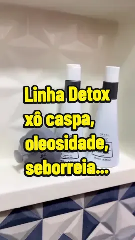 Linha Detox , indicado para quem tem oleosidade, caspa, seborreia... ótimo para dar aquela limpeza no couro cabeludo . ➡️ O kit contém: Shampoo e Condicionador  🛍R$ 125,10 📍interessados só me chamar que envio o link   #caspa #oleosidadecapilar #detox #seborreiacapilar #cuidadoscapilares 