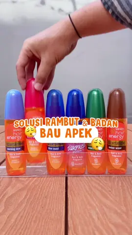 Tinggal spray scentsations aja! Rambut & badan LANGSUNG wangi seharian😎👍🏻 #bebasbau #bedaharibedawangi #wangigakharusmahal #haircare #haircareroutine #makarizohairenergy 