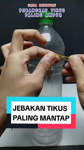BUAT SENDIRI AJA JEBAKAN TIKUS DARI BOTOL #idekreatif #DIY #kerajinantangan #fyp 