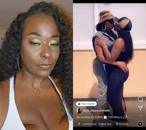 #duet with @Sexy Wives #lesbian #BigSexyJam🏳️‍🌈Listennnnn If my Future Bae don't hug me and Grab my Boootay like this in Public Ion want her!!! #couplegoals #BlackLesbianTikTok #wifeygoals #prettyflufftiktok 