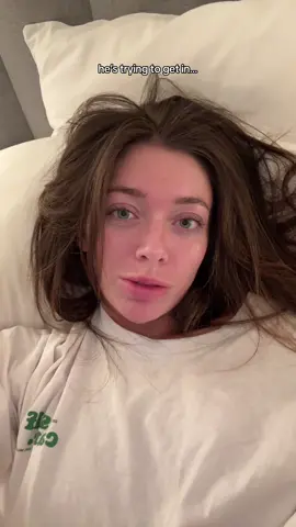 he wont go away 🥹