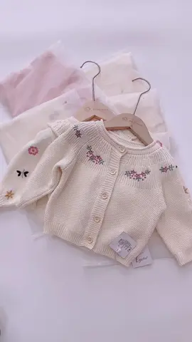 Loạt cadigan size sơ sinh cho các bé gái#babyhomemc #xuhuong #cadigan 