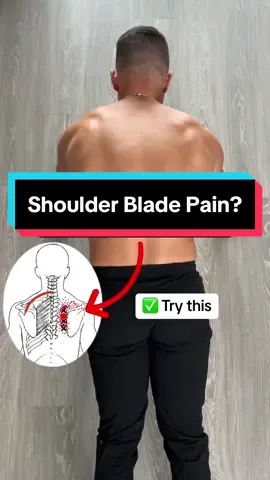 💥Shoulder Blade Pain?💥 . ✅ Try this to help loosen up the muscles and fascia around the shoulder.  . Follow me for daily health content. . #btosteopathy #shoulderbladepain #scapularpain #scapularmobility #scapularwinging #shoulderbladepainrelief #shoulderbladesstretch #healthtips #wellnesstips 