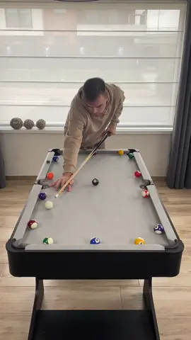 Relaxing ✅🧘 pool table link in bio #billiards #9ball #minipool 