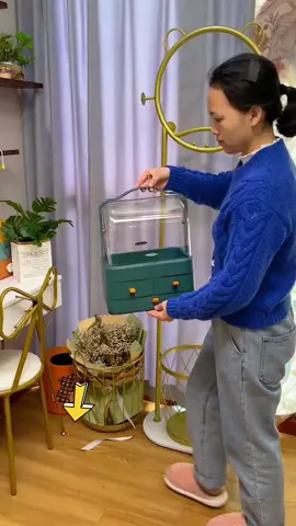 tủ đựng mỹ phẩm 3 ngăn kéo zhangdubin cao cấp mua ngay đi ạ 😗😗😗#xuhuong2022 #vairal #trending #trangdiem #trangdiemsuongsuong #makeup #hopdungmypham 