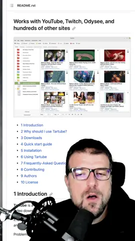 Tartube - Pour télécharger des vidéos #Youtube, #Twitch, #Odyssee...etc