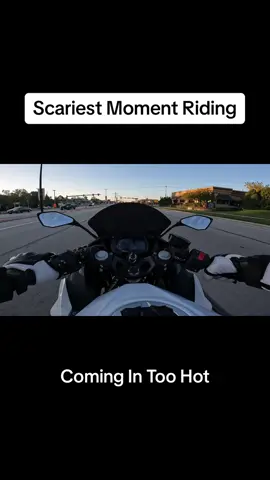 Scariest Moment Riding My Ninja 400 #motorcycle #ninja400 #ride #biketok #closecall #viralvideo #fyp 