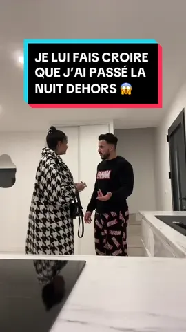 « T’ES MARIÉE ET TU VAS EN BOITE DE NUIT ?!!!! » 😂😂😂😂😂 #prank #coupleprank #coupletrend #idrissetsirayah #drole #fyp 