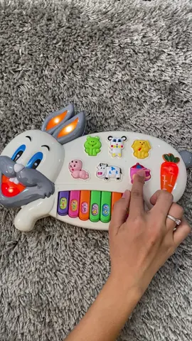 Piano Musical🎹🐰🎶 #diadascrianças #brinquedos #brinquedoeducativo 