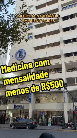 Medicina na Fundación Barceló em Buenos Aires 🇦🇷 #medicinanaargentina #rotinadeestudante #enem #vestibular #argentina #metodosdeestudo #dicasargentina #estudantedemedicina #medicina .