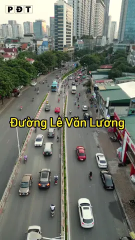 Đường Lê Văn Lương đoạn từ ngã tư Lê Văn Lương - Láng Hạ đến hầm chui qua vành đai 3 . Đây là con đường huyết mạch của Hà Nội với mật độ cao ốc dọc hai bên tuyến đường dầy đặc  #hanoiskyline #hanoiskyline2023 #reviewhanoi #flycamvietnam #thudo #thudohanoi #vietnam #levanluong 