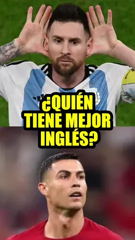 Messi o Ronaldo❓🔥😂#ingles #english #idiomas #mexico