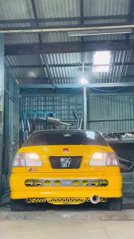 Wk ghaso2 Ekzos dari @shahrul kaha  #hondaek4door #ek #civicek  #albinoek99 