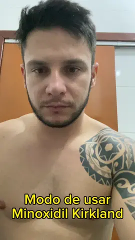Modo de como usar o Minoxidil Kirkland 💈 Me conta aqui em baixo como você utiliza 👇🏻 #minoxidil #minox #barbearia #minoxidilkirkland 