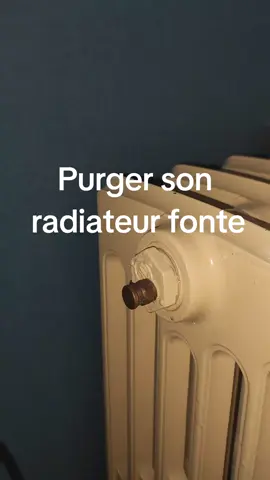 C'est pas dur mais beaucoup de gens ne savent pas faire donc pas de critique #hiver #entretien #purger #radiateurfonte #chauffage #chauffagiste #plombier #plomberie #travauxrenovation #travauxmaison #tips #DIY 