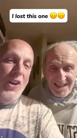 Granpa won this one 😄 #family #grandpa #dad #grandfather #dementia #fatherandson #foryou 