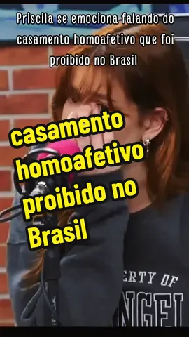 Casamento homoafetivo que foi proibido no Brasil #pricaliari #podcast #podcastcortes #capcut #video #viral #tiktok #fyp #foryou #fy #lgbtq #lgbt 