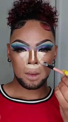 Blue and purple makeup look💜💙 and ombre lip to match🥰 #makeup #makeuptutorial #makeupartist #tutorial #fullglam #beauty #cosmetics #lgbt #blueandpurple #artist 