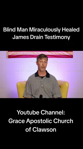Blind Man Miraculously Healed #miracle #Jesus #God #HolySpirit #healing #baptist #faith #supernatural #Blind #testimony #amazing #shocking #surprise #happy #story 
