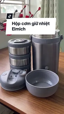 Hộp cơm giữ nhiệt Elmich siêu tiện lợi 🥰  #joymall #hangchinhhang #tiktokshopVN #muataitiktok #tiktokmademebuyit #muataitiktokshop #sale #salethang10 #sale1010 #salegiuathang #elmich #joymallelmich #hopcomgiunhiet #hopcomvanphong #hopcom 