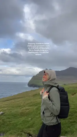 In my poetry/healing era💁🏼‍♀️⛰️ #travel #nature #Hiking #Outdoors #faroeislands #HealingJourney 