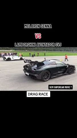 McLaren Senna vs Lamborghini Aventador SVJ  #supercarmove #mclarensenna #mclaren #lamborghiniaventador #lamborghini #supercars #TikTok  #CapCut #corridadearrancada #dragrace #ultimasnoticias #news 