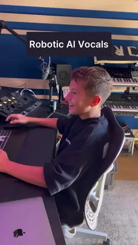 This is how Tim - a 13 yo DJ from Ukraine - used ElevenLabs and ChatGPT to create a vocal for his new track Gen Alpha 🔥 The vibes in our office are alright now… #genalpha #elevenlabs #voiceai #chatgpt #dj #outnow #studio #tricks #aimusic #robot #LearnOnTikTok 